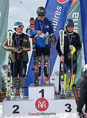 podio_M_Slalom_FIS Cittadini_Les Menuires_01_03_2020