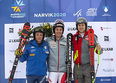 podio_M_Discesa_Mondiali_Juniores_Narvik_07_03_2020_2