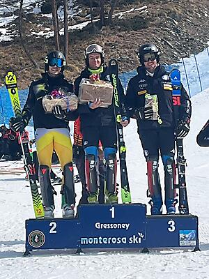 podio_Slalom_FIS__Gressoney_08_03_2022