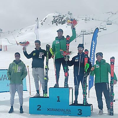podio_Slalom_Campionati nazionali Andorra_Granvalira_06_04_2022