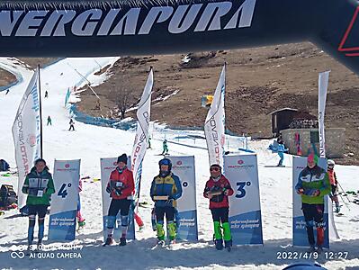 podio_Slalom_Cuccioli_F_International_Ski_Games_Prato Nevoso_09_04_2022