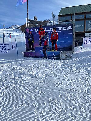 podio_Aspiranti_M_Slalom_FIS Cittadini_Sestriere_22_12_2022