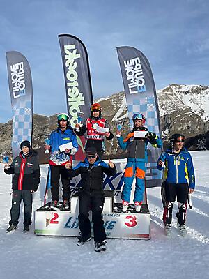 podio_Allievi_M_Slalom_Trofeo Alpi Service_11_01_2023_1