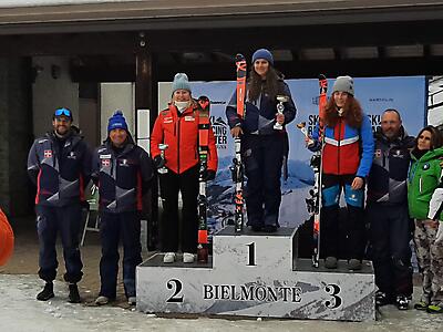 1_podio_F_Slalom FIS_Bielmonte_22_01_2024