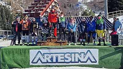 1_podio_Slalom_Allievi_M_selezioni regionali Alpe Cimbra_Artesina_23_01_2024
