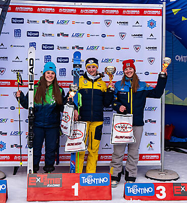10_podio_Gigante_Allievi_F_sel. naz. Alpe Cimbra FIS Children Cup_31_01_2024