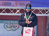 SCI DI FONDO - LORENZO ROMANO BRONZO NELLA 50KM MASS START IN TECNICA CLASSICA DEI CAMPIONATI ITALIANI DI PRAGELATO; NELLA 30KM ELISA GALLO BRONZO U23