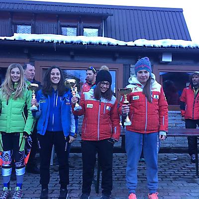 podio_Super-G_Ragazzi_F_5_Tr. Alpi Graie_Usseglio_21_01_2017