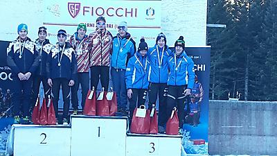 podio_Staffetta_Camp. It_Gio-Jun_F_Forni Avoltri_29_01_2017