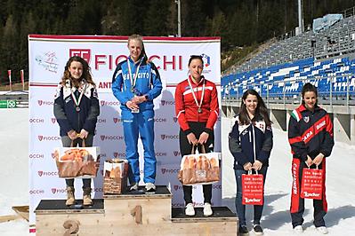 podio_Mass Start_F_C.I Jun_biathlon_Anterselva_25_03_2017