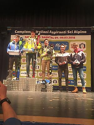podio_Slalom_C.I.Asp M_Sarentino_08_03_2018_1