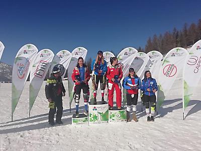 podio_Allievi_F_Trofeo Sci Club Sansicario_16_02_2019
