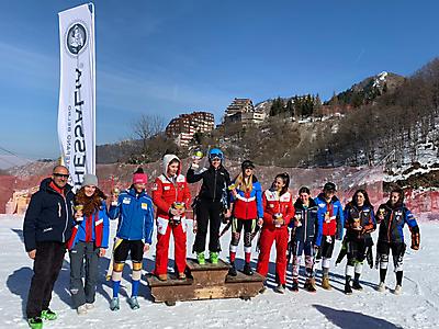 podio_Gigante_Allievi_F_sel. reg._Alpe Cimbra FIS Children Cup_Artesina_20_02_2019_1