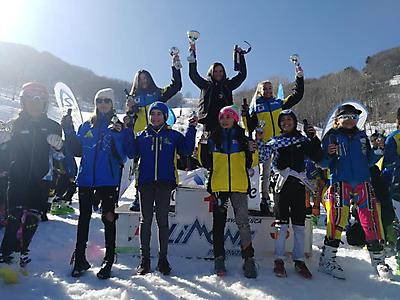 podio_Cuccioli_F_Trofeo Alpi Azzurre_24_02_2019