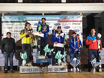 podio_Slalom_C.I. Aspiranti_M_Moena Alpe Lusia_26_03_2019_2