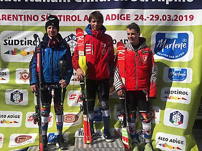 podio_M_Slalom_C.I. Ragazzi_Sarentino_27_03_2019