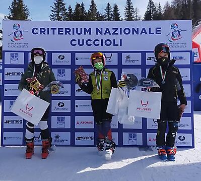 podio_Gigante_Criterium Nazionale Cuccioli 1_F_Cortina