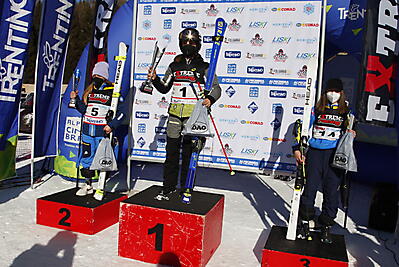 8_podio_Gigante_Ragazzi F__Alpe Cimbra FIS Children Cup_24_01_2022